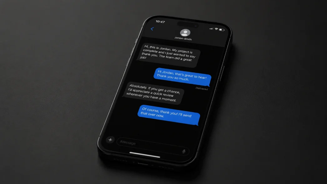 CRM on phone